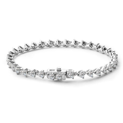 Amora Heart Tennis Bracelet