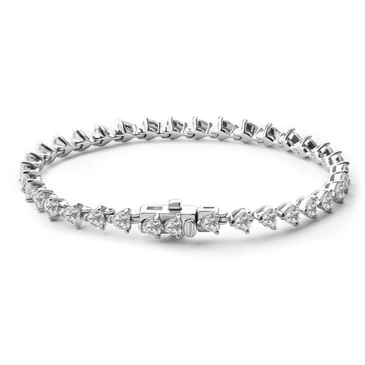 Amora Heart Tennis Bracelet