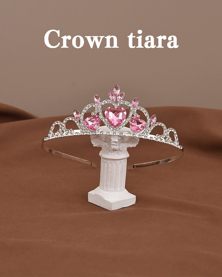Elegant Princess Crystal Tiara