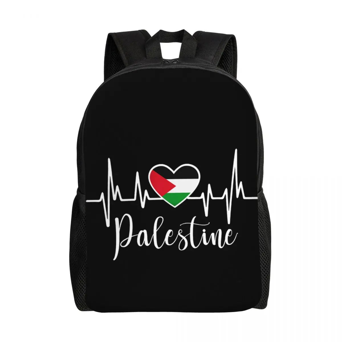 Custom Palestinians Keffiyeh Pattern Backpacks for Women Men Water Resistant