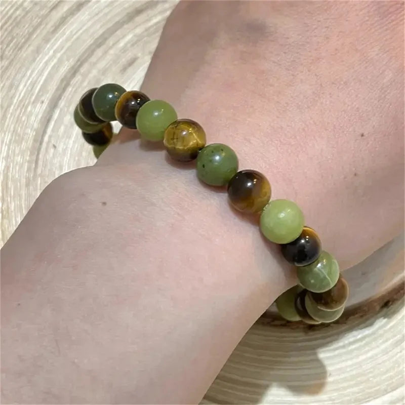 Natural Stone Crystal Beads Bracelet