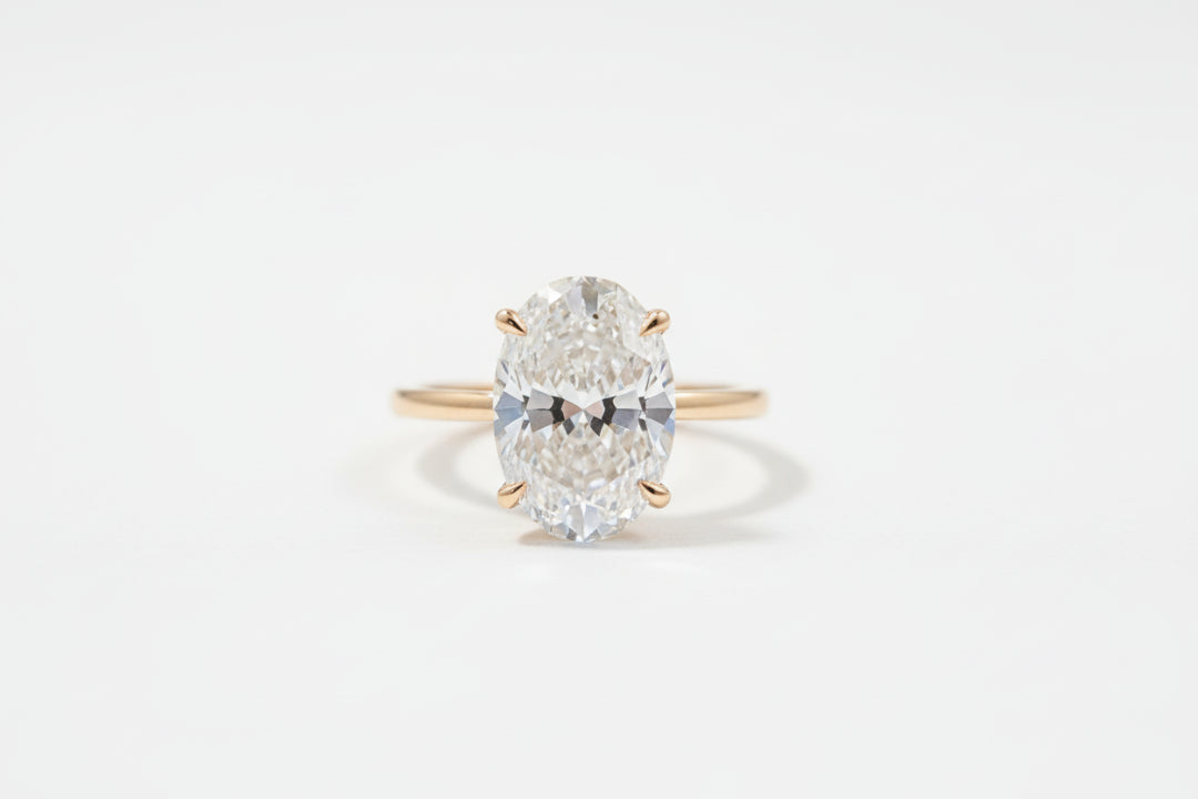 Ovalis™ Moissanite Solitaire Ring