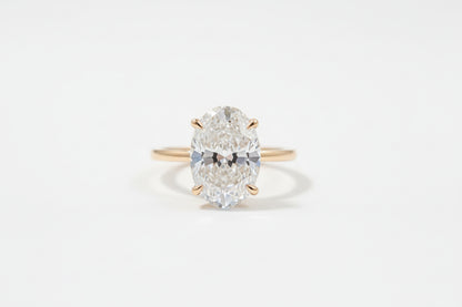 Ovalis™ Moissanite Solitaire Ring