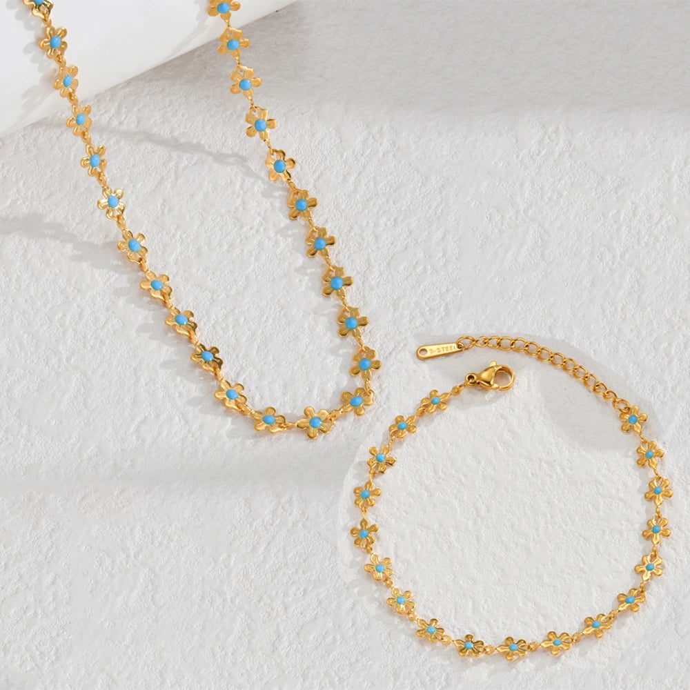 Miraluna Colorful Artificial Crystal Flower