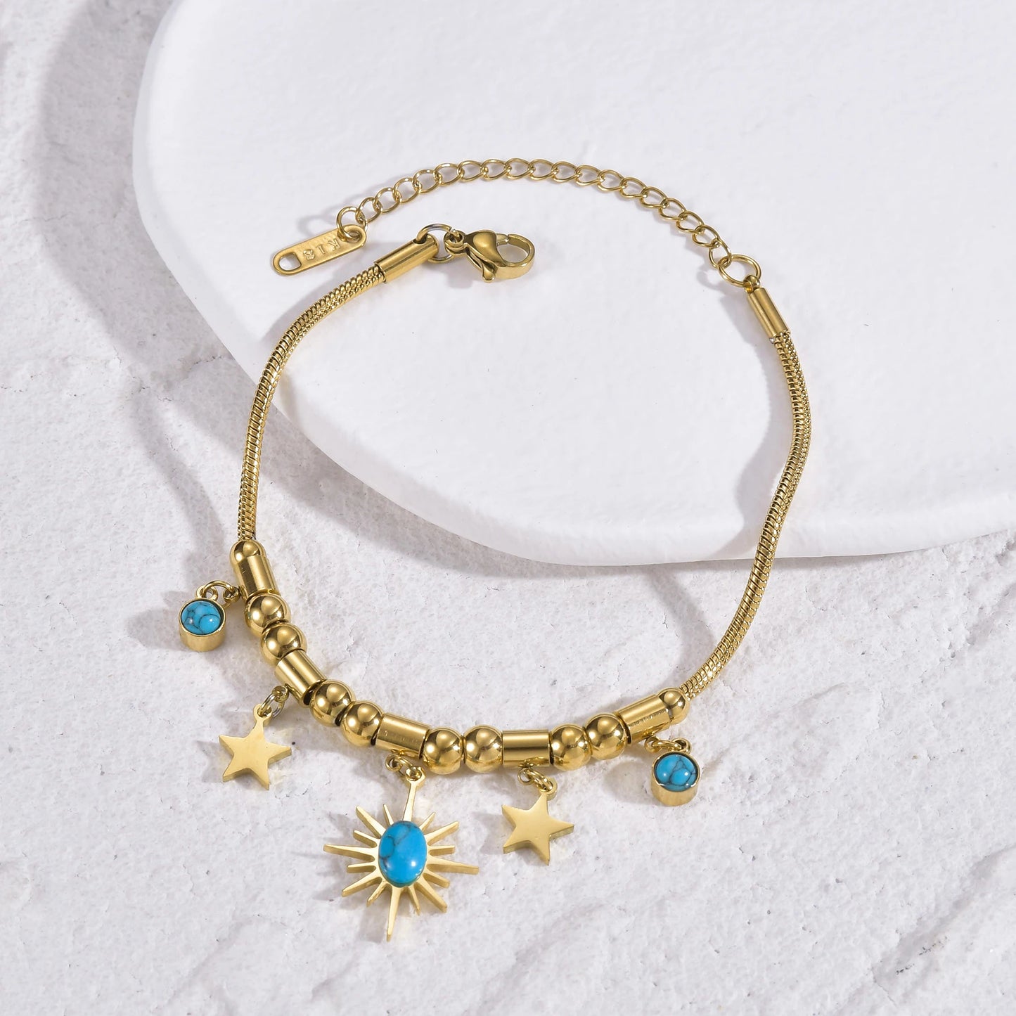 Miraluna Colorful Artificial Crystal Flower