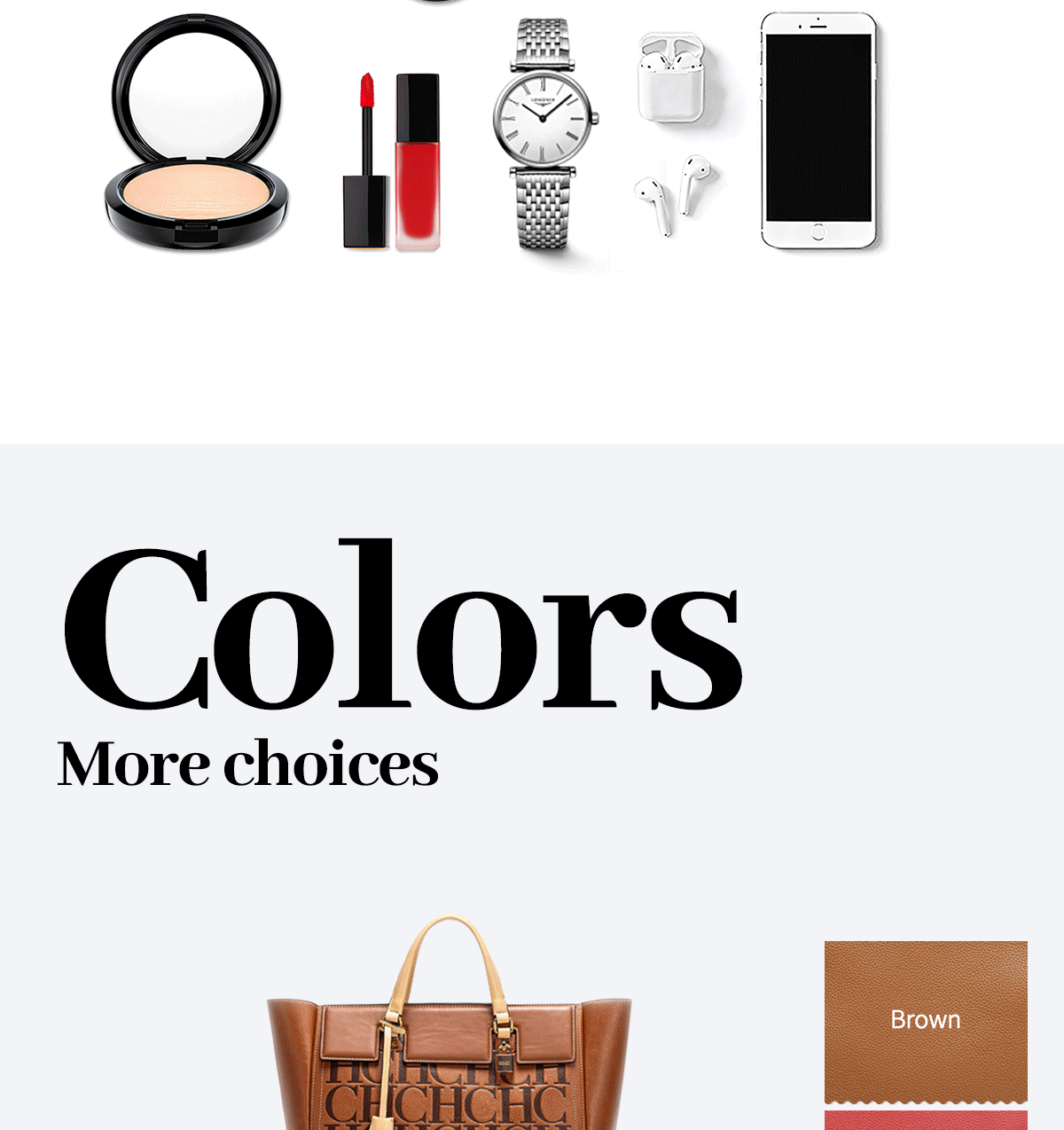 CHCH Women's Handbag New Brand Embossed Large Capacity Business Wallet