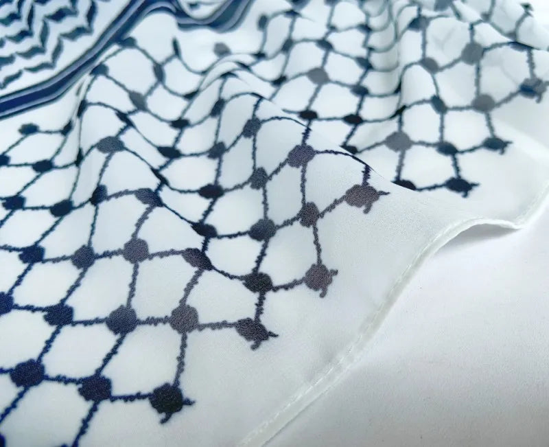 Chiffon Hijab Keffiyeh
