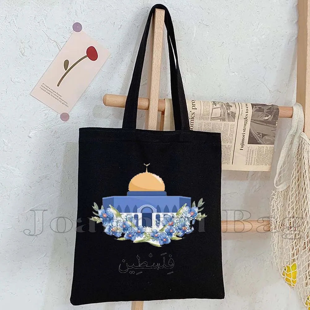 Heart Peace Floral Arabic Calligraphy Arab Keffiyeh