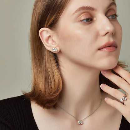 Heavenly Shine Moissanite Earrings