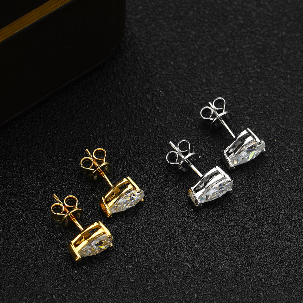 Lumière Drop Moissanite