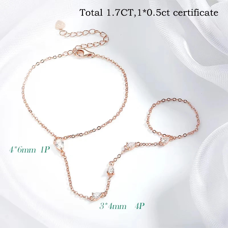 Auravelle Moissanite Bracelets for Women