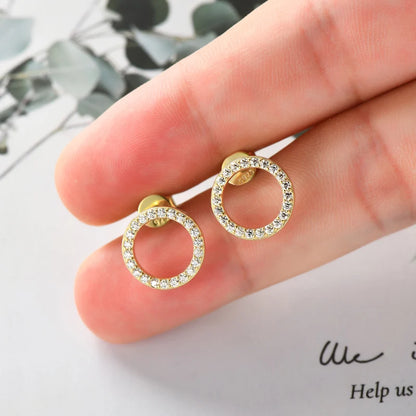 Lnngy Dazzling Double-Layer Moissanite Jewelry Set