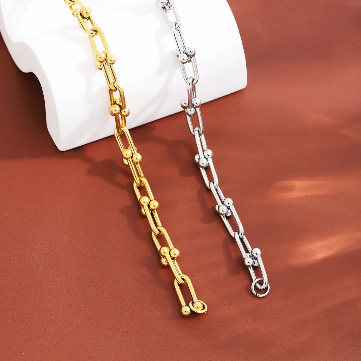 Stainless Steel 18K Gold Plated Chain