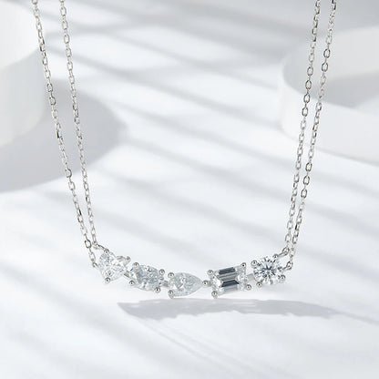 Serenity Lumière 5CT Moissanite Pendant Necklace