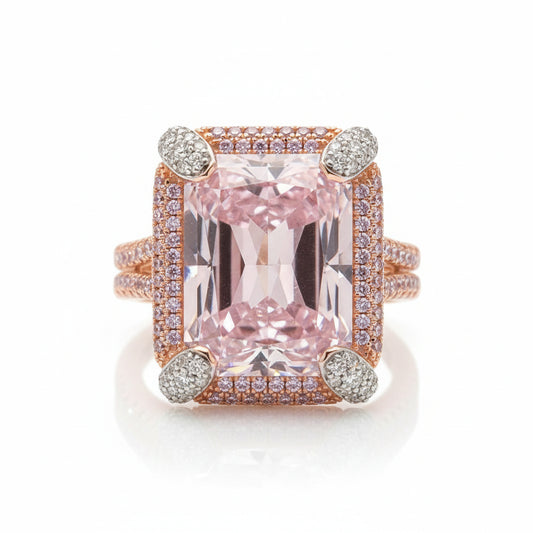 Aurora Pink Diamond Ring