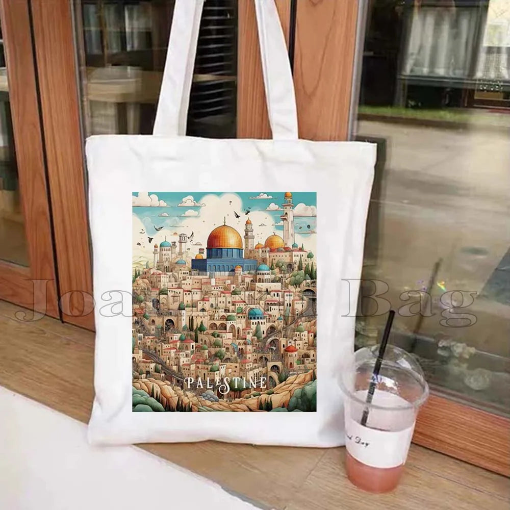 Heart Peace Floral Arabic Calligraphy Arab Keffiyeh