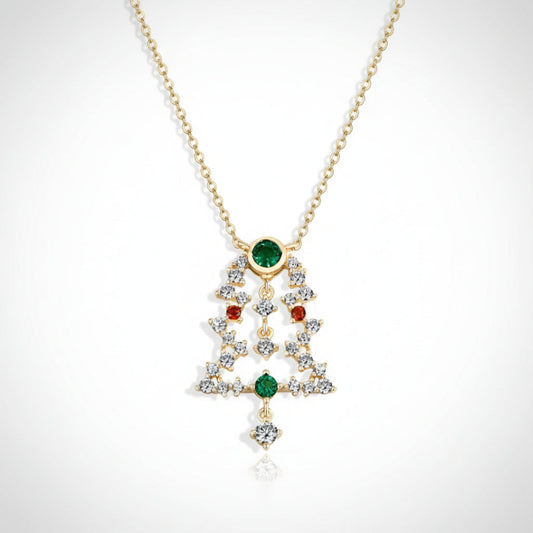 Winter Bell Sparkle Pendant