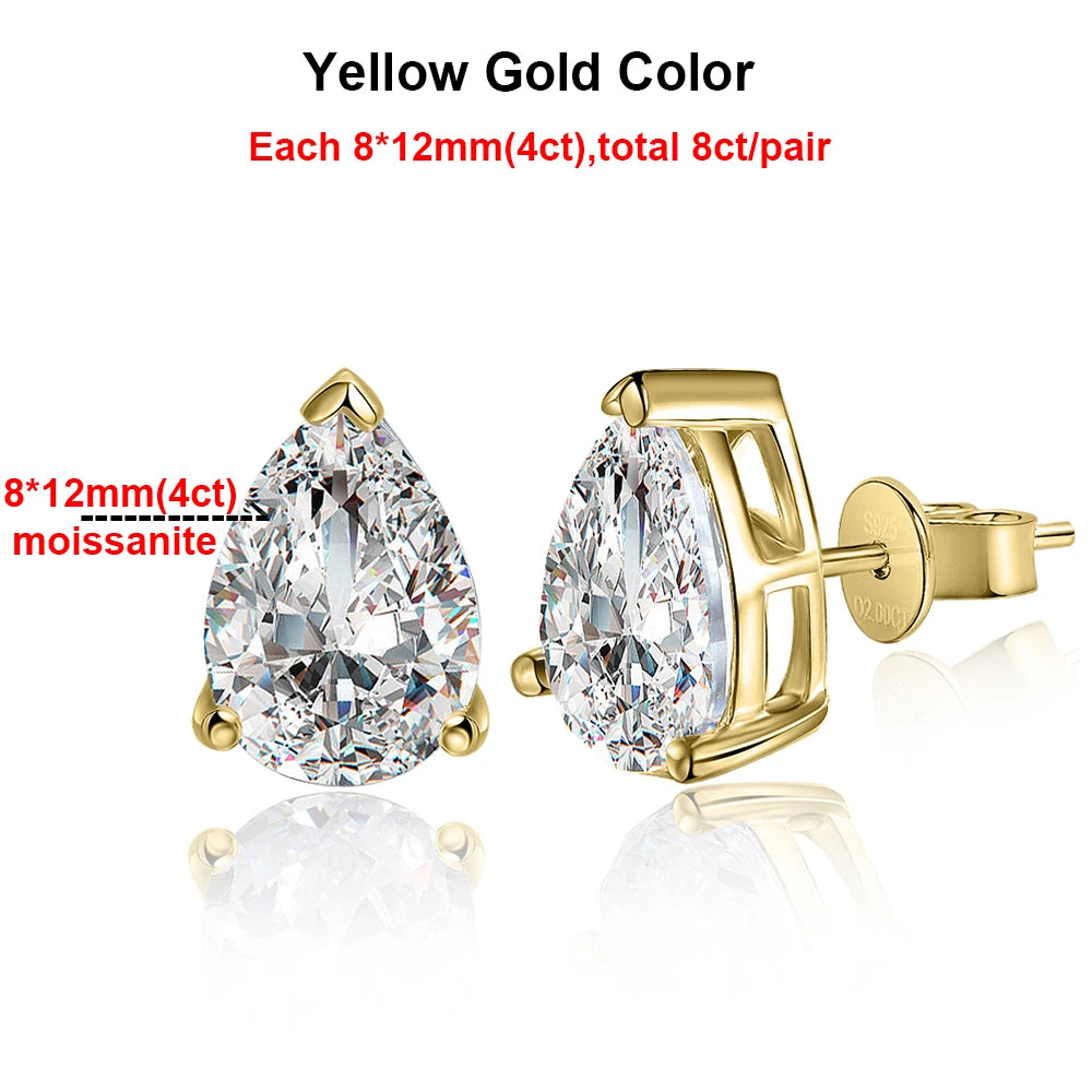 Lumière Drop Moissanite