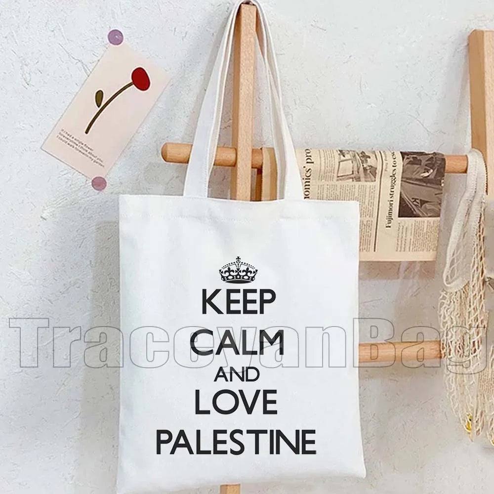 Heart Peace Floral Arabic Calligraphy Palestina Keffiyeh