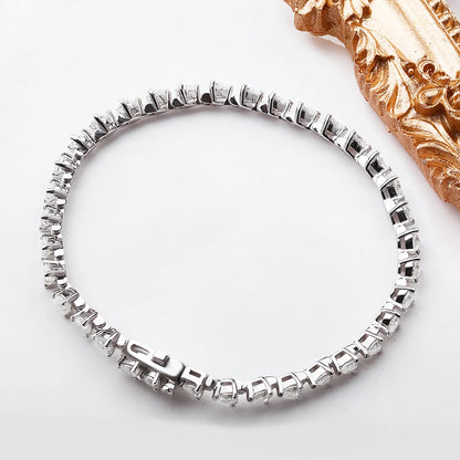 Amora Heart Tennis Bracelet