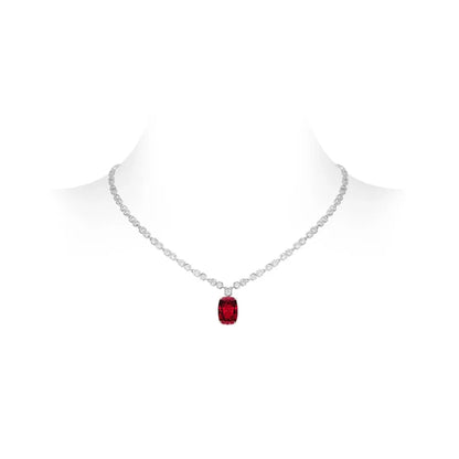 Ruby Gleam Light Luxury Pendant