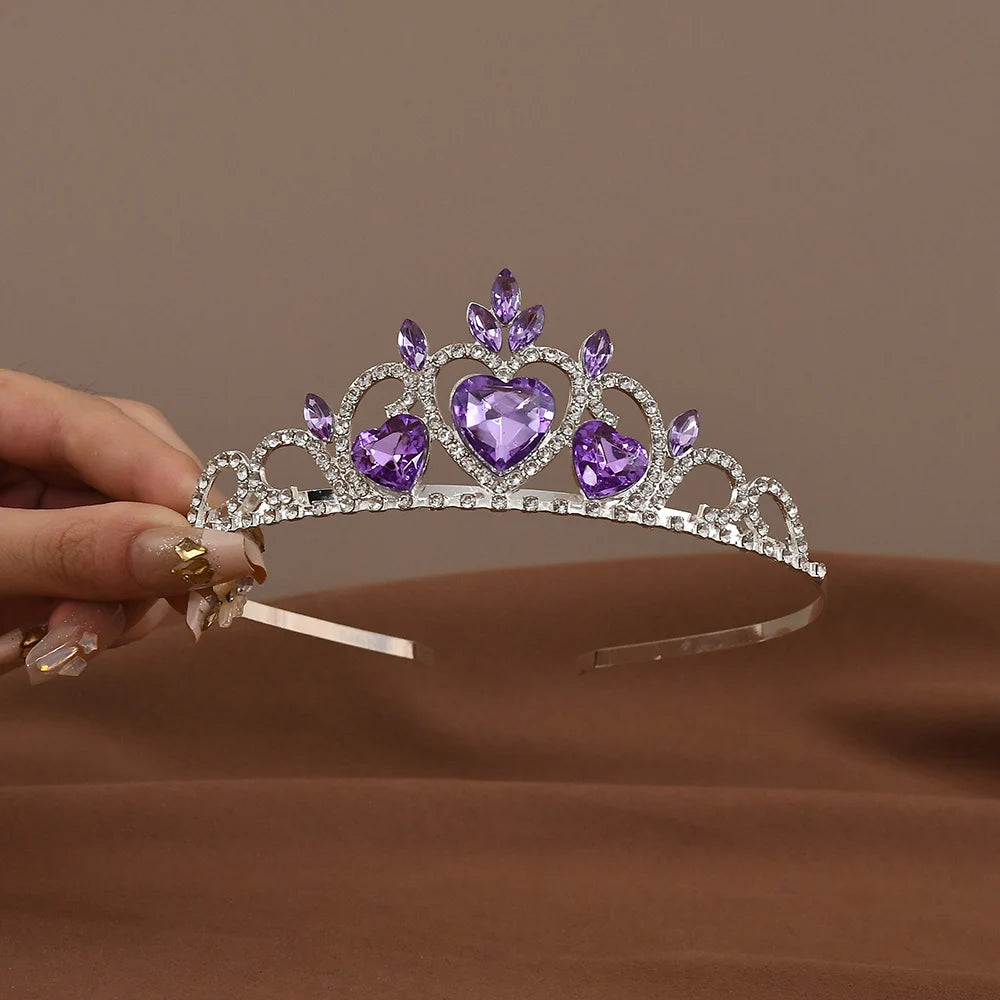 Elegant Princess Crystal Tiara