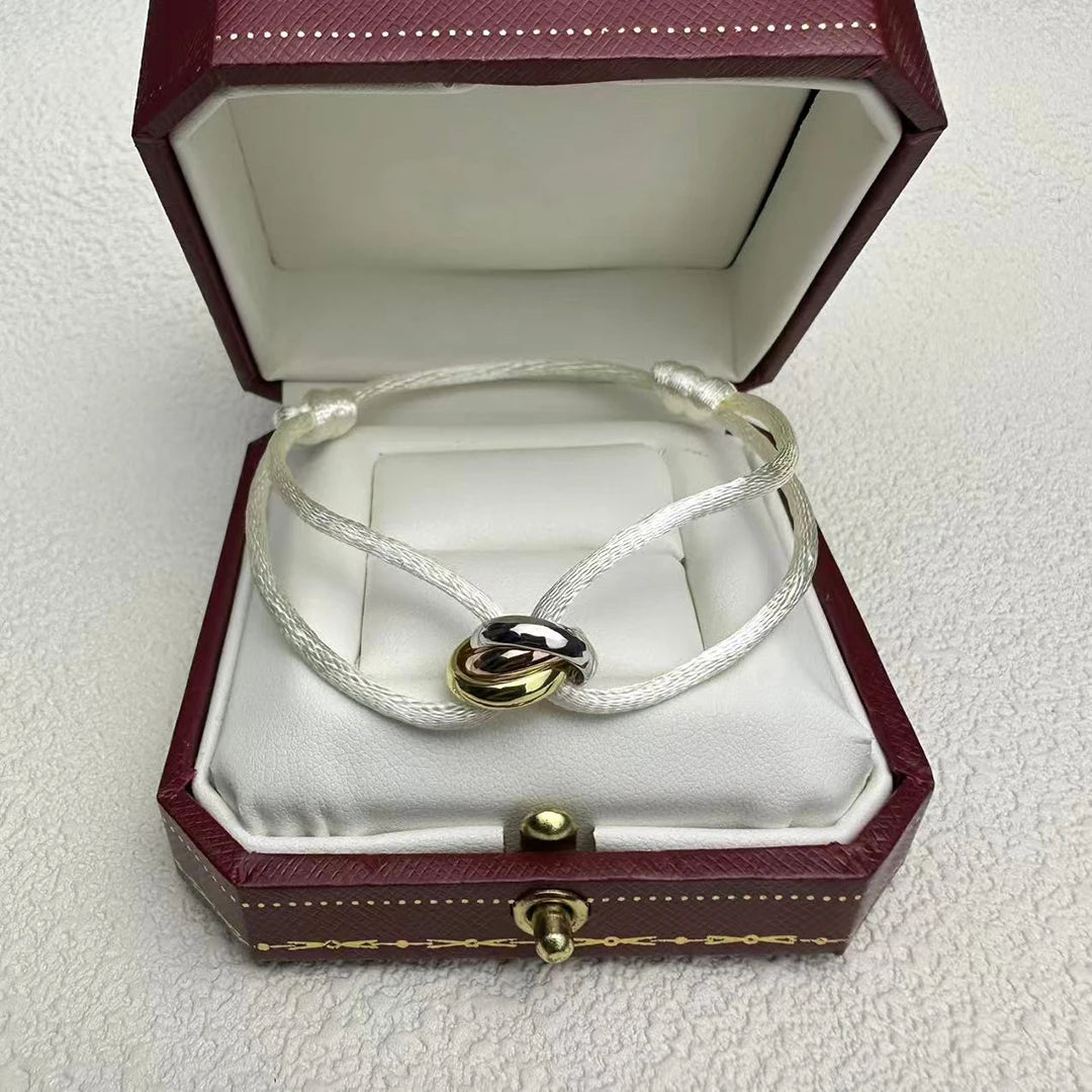 Luxury Cross Bangle – 925 Silver