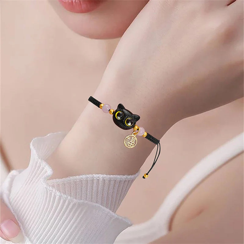 Handmade Lucky FU Blue Big Eye