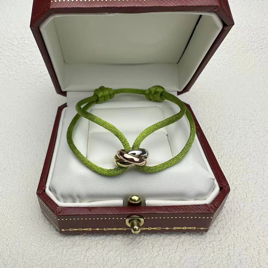 Luxury Cross Bangle – 925 Silver