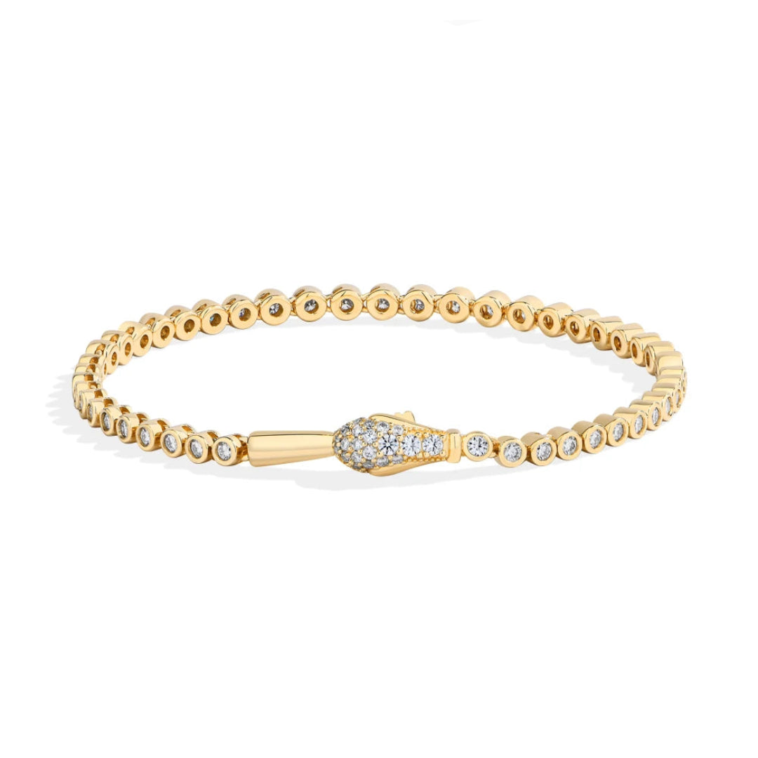 Auravelle Serpenté Tennis Bracelet