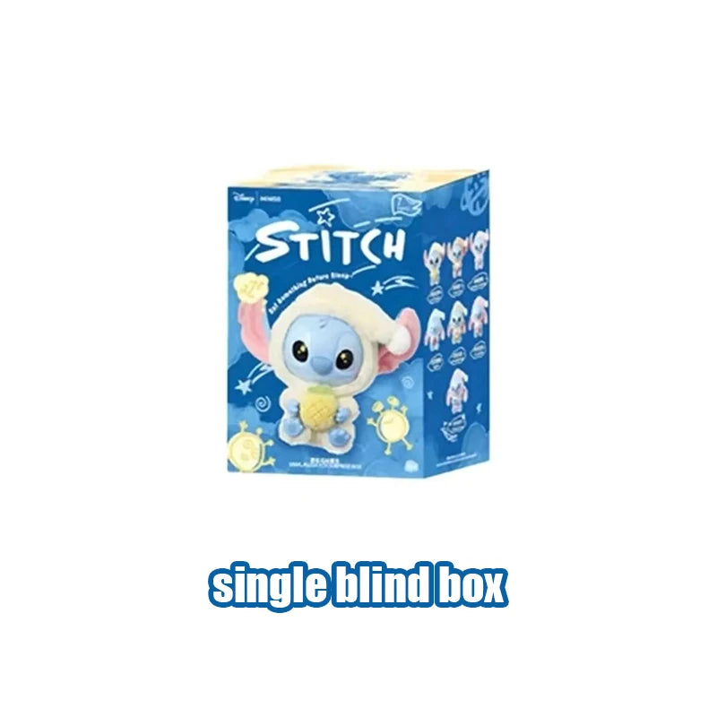 New Miniso Disney Stitch Eat, Sleep Series Vinyl Blind Box Pendant Cute Doll Mystery Box Toy Plush Doll