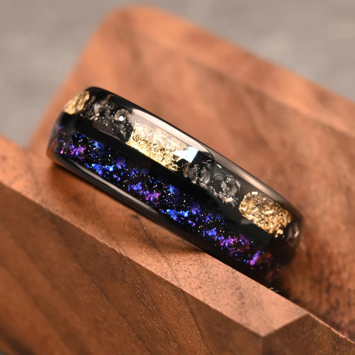 BoldVow™ - Black Tungsten Carbide Ring