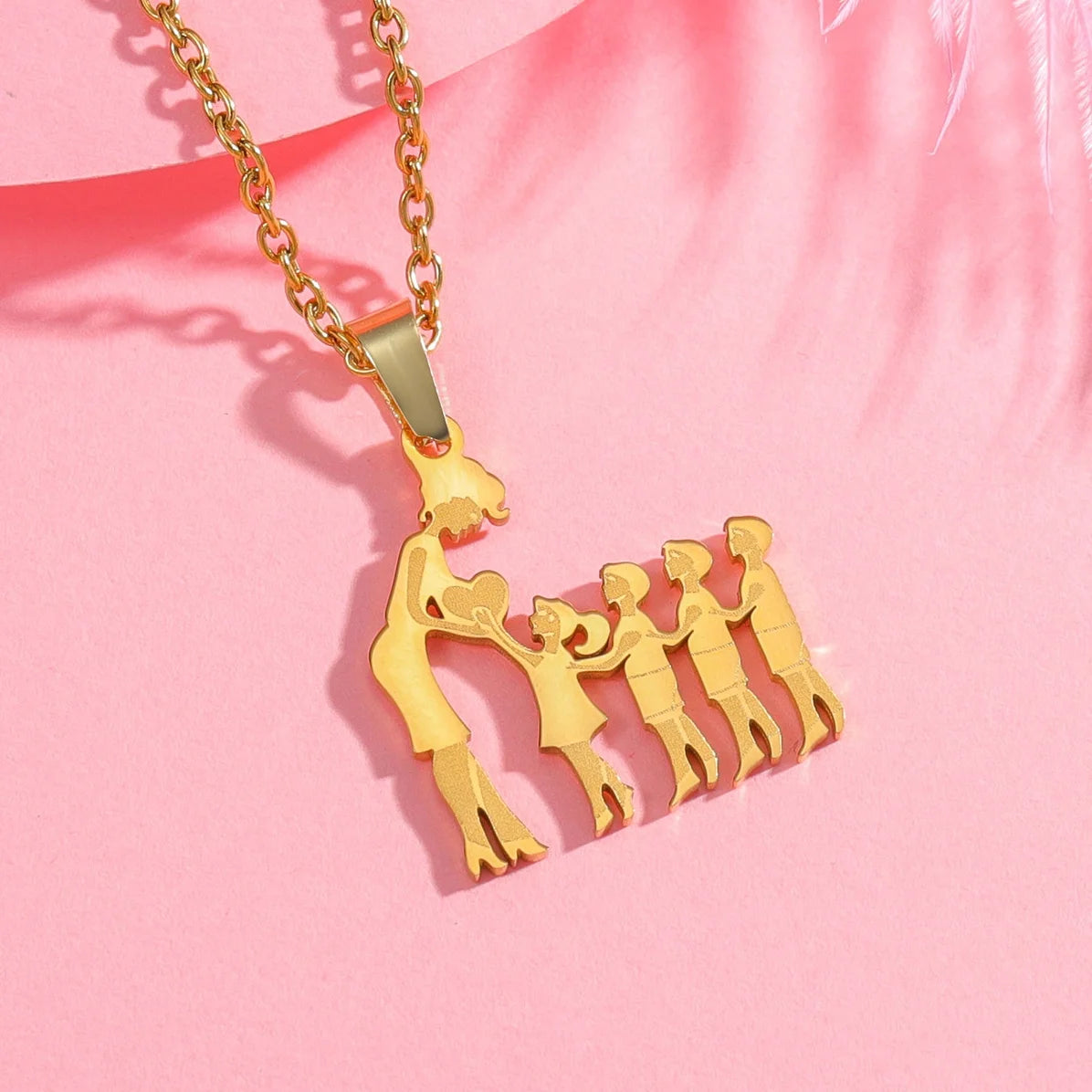 Family Stainless Steel Necklaces