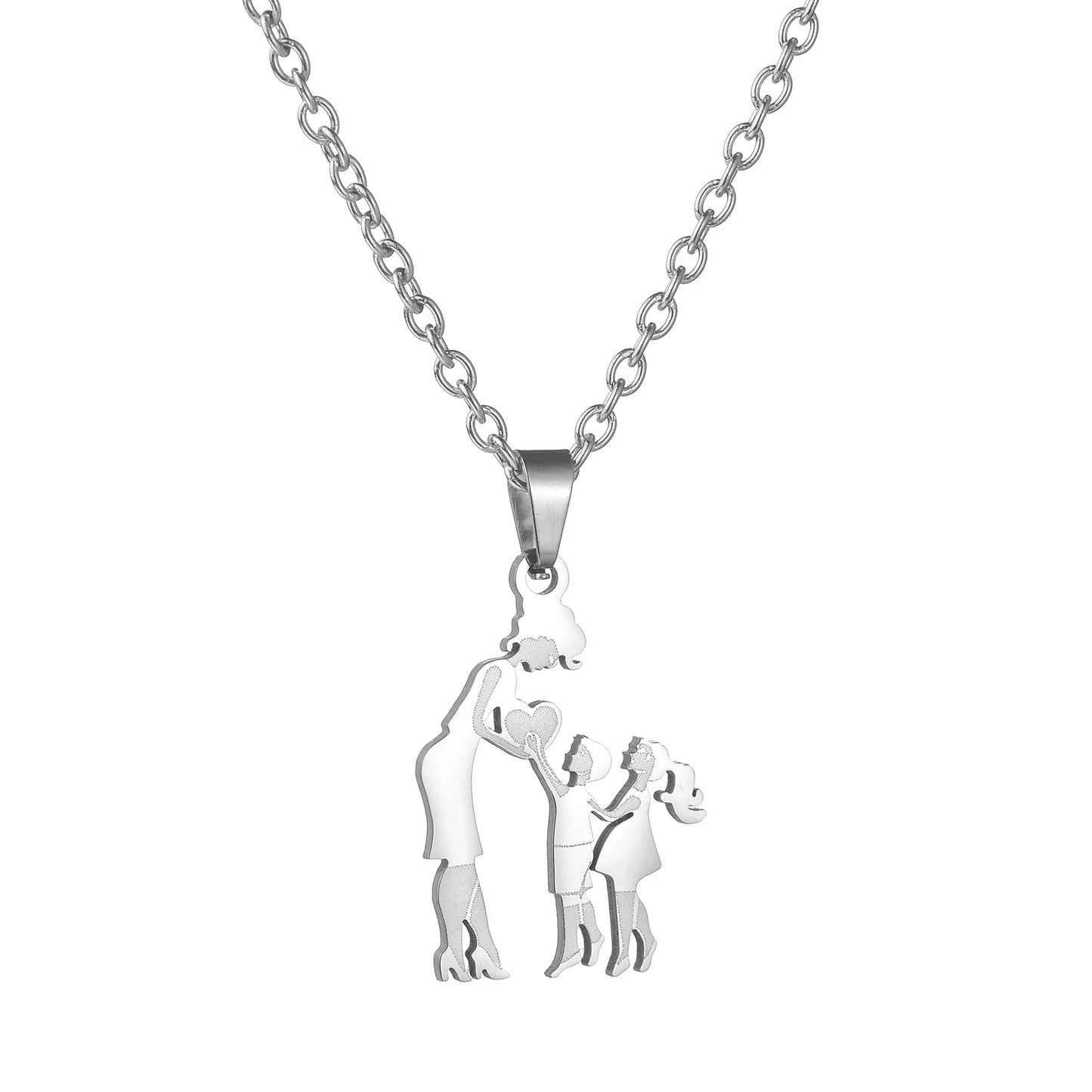 Family Stainless Steel Necklaces