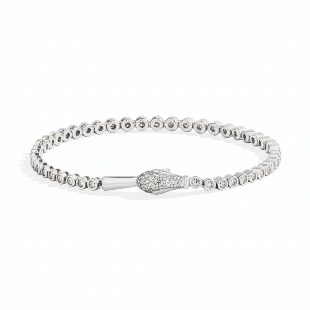 Auravelle Serpenté Tennis Bracelet