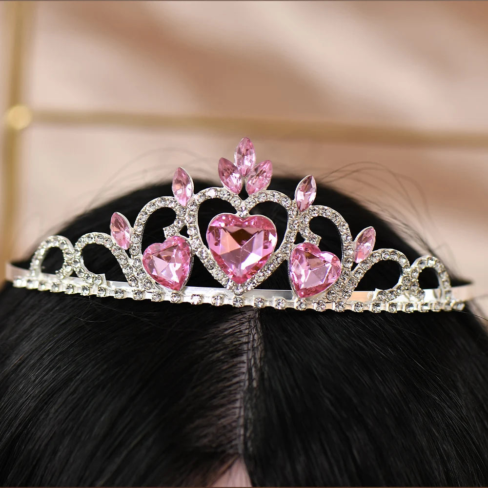 Elegant Princess Crystal Tiara