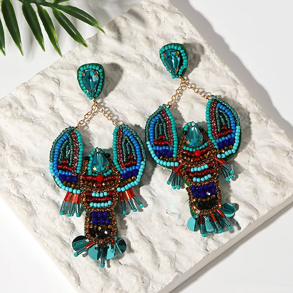 Boho Ocean Drop Earrings