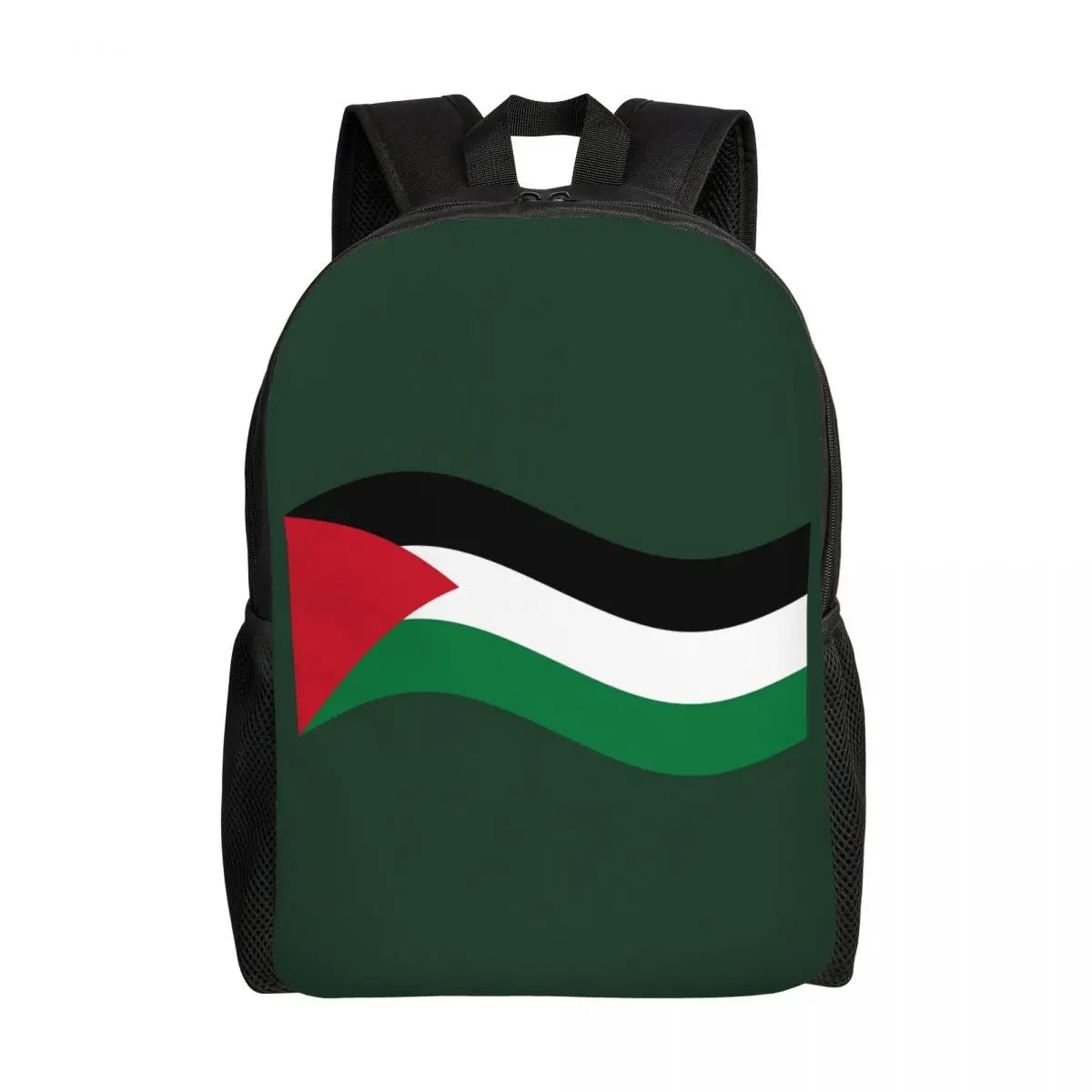 Custom Palestinians Keffiyeh Pattern Backpacks for Women Men Water Resistant