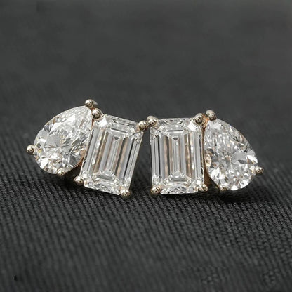 Heavenly Shine Moissanite Earrings