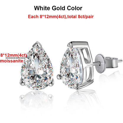 Lumière Drop Moissanite