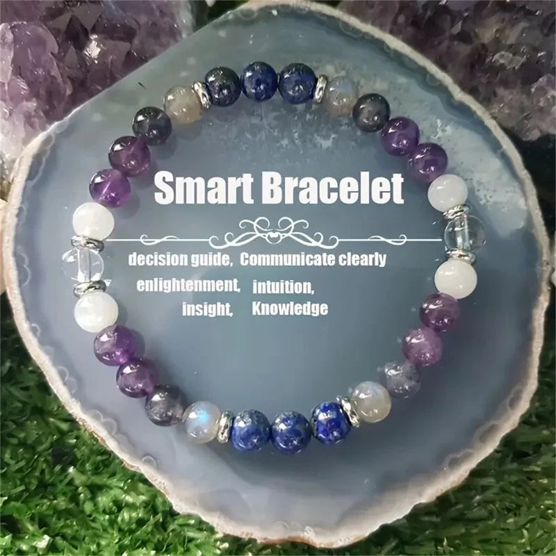 Natural Stone Crystal Beads Bracelet