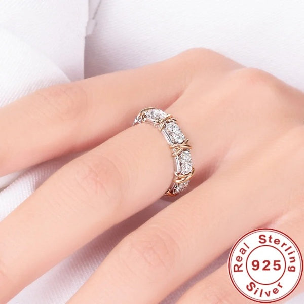 Luxury 925 Sterling Silver Ring