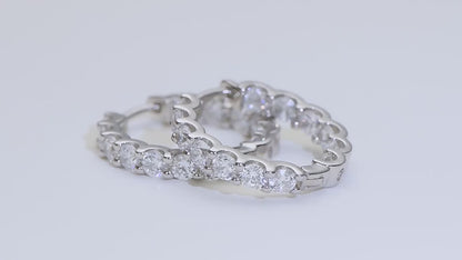 Brilliance Hoops – Wedding & Party Sparkle